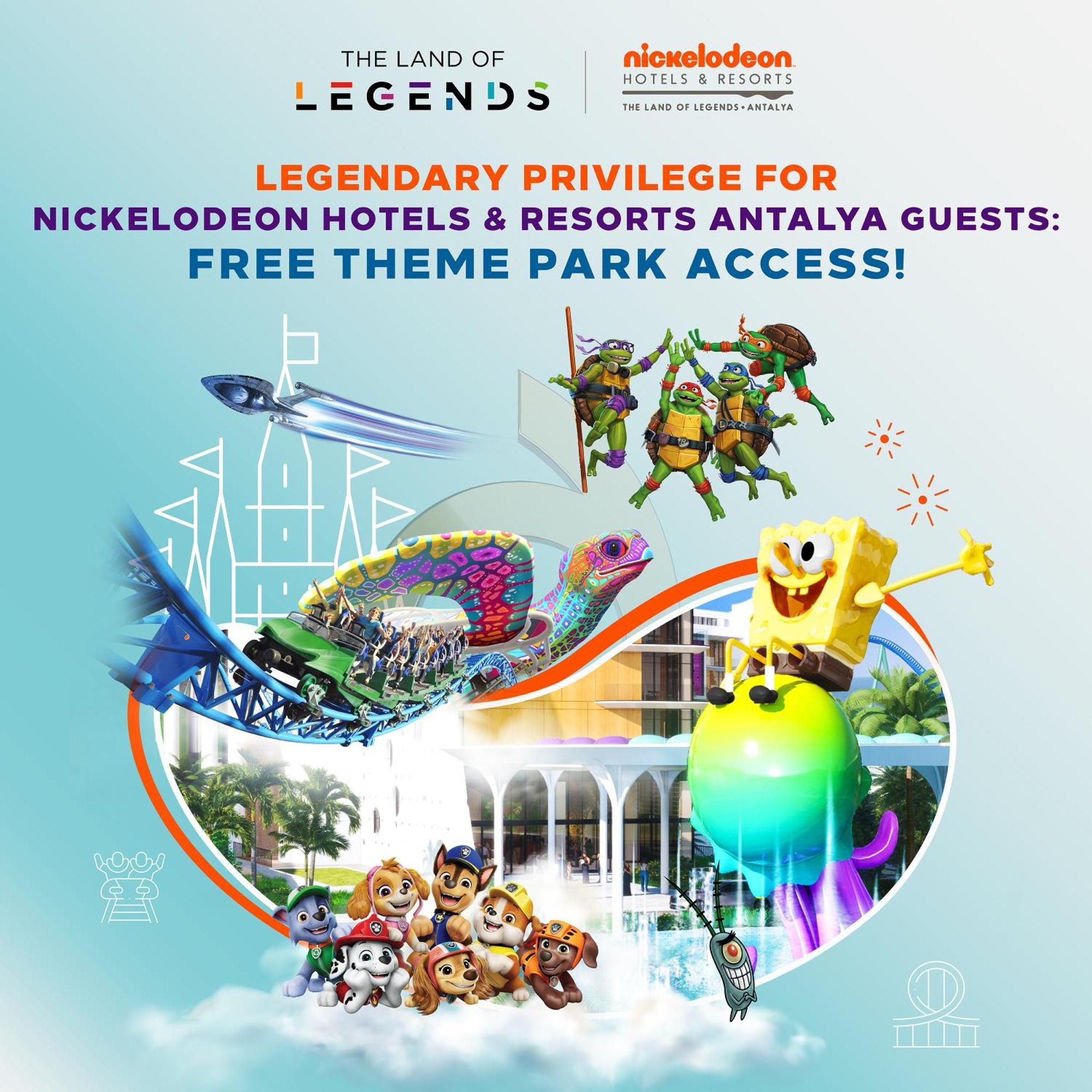 The Land Of Legends Nickelodeon Hotel Antalya Belek Exterior foto